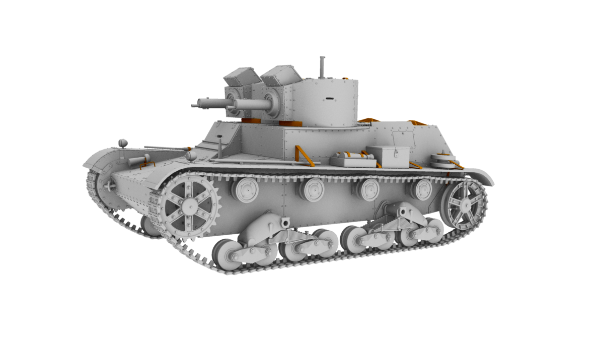 IBG Models 1/35 7TP Polish Tank - Twin Turret (Early Production) # 35071 9 IBG Models 1/35 7TP Polish Tank - Twin Turret (Early Production) # 35071 - Image 7