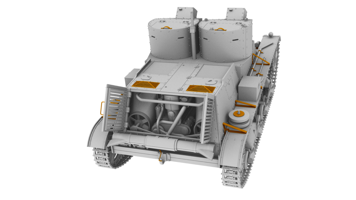 IBG Models 1/35 7TP Polish Tank - Twin Turret (Early Production) # 35071 12 IBG Models 1/35 7TP Polish Tank - Twin Turret (Early Production) # 35071 - Image 10