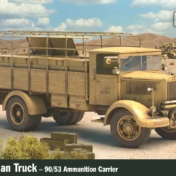 IBG Models 1/72 3Ro Italian Truck - 90/53 Ammunition Carrier # 72097