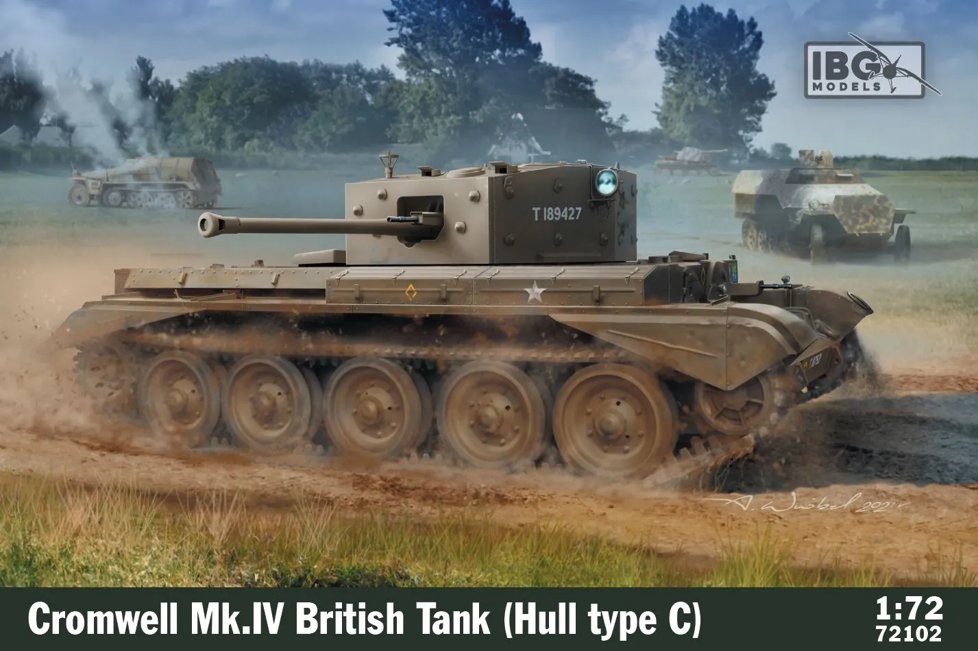 IBG Models 1/72 Cromwell Mk.IV British Tank (Hull Type C) # 72102 3 IBG Models 1/72 Cromwell Mk.IV British Tank (Hull Type C) # 72102