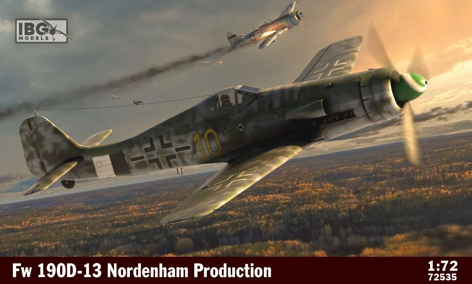 IBG Models 1/72 Focke-Wulf Fw-190D-13 Nordenham Production # 72535 3 IBG Models 1/72 Focke-Wulf Fw-190D-13 Nordenham Production # 72535