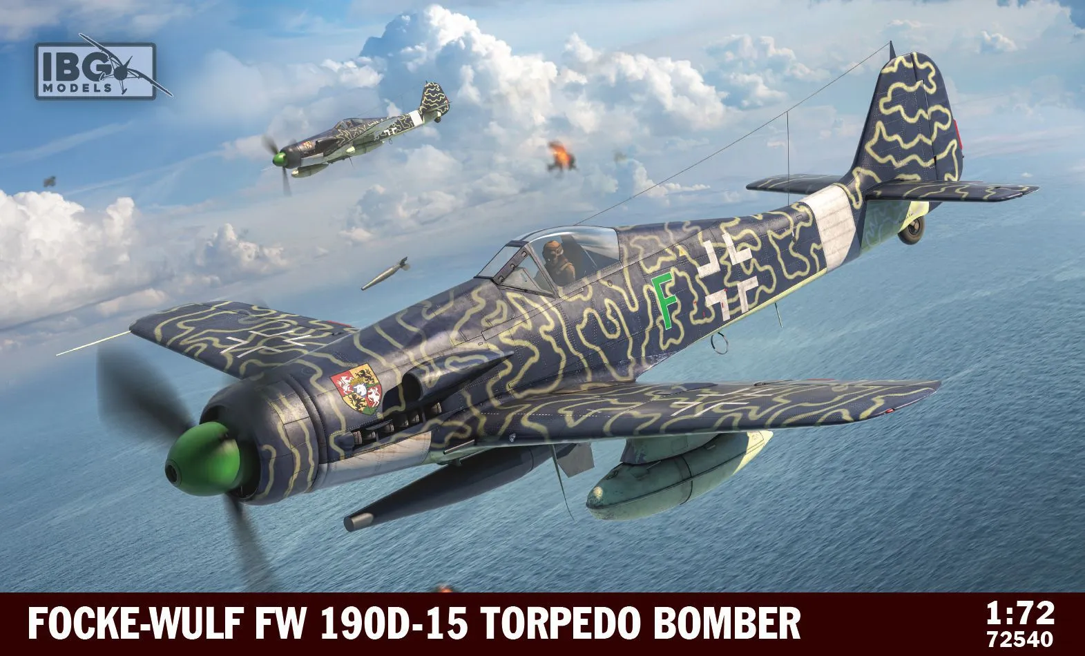 IBG Models 1/72 Focke Wulf Fw-190D-15 Torpedo Bomber # 72540 3 IBG Models 1/72 Focke Wulf Fw-190D-15 Torpedo Bomber # 72540
