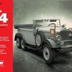 ICM 1/24 Typ G4 (1935 Production) German Personnel Car # 24011 - Plastic Model Kit