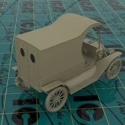 ICM 1/24 Gasoline Delivery, Model T 1912 Delivery Car # 24019 -Aircraft Kits Sales icm24019pic3