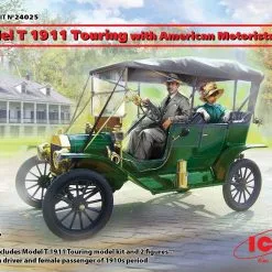 ICM 1/24 Model T 1911 Touring With American Motorists # 24025