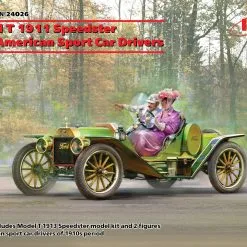 ICM 1/24 Model T 1913 Speedster With American Sports Car Drivers # 24026