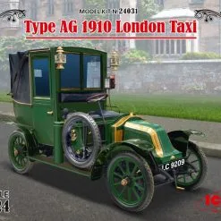 ICM 1/24 Renault Type AG 1910 London Taxi # 24031