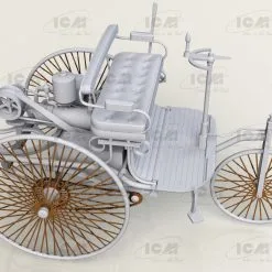 ICM 1/24 Benz Patent-Motorwagen 1886 (100% New Molds) # 24040 -Aircraft Kits Sales icm24040pic4