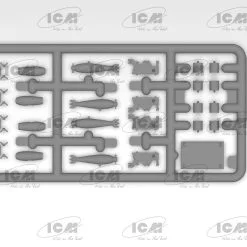 ICM 1/32 De Havilland DH.82A Tiger Moth With Bombs, WWII British Training Aircraft # 32038 -Aircraft Kits Sales icm32038 3