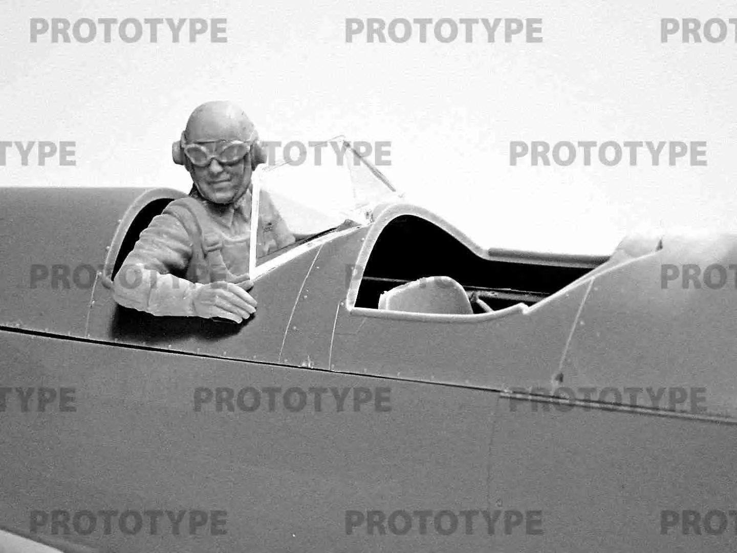 ICM 1/32 WWII Allied Pilots In The Cockpit (British, American, Soviet) # 32112 6 ICM 1/32 WWII Allied Pilots In The Cockpit (British, American, Soviet) # 32112 - Image 4