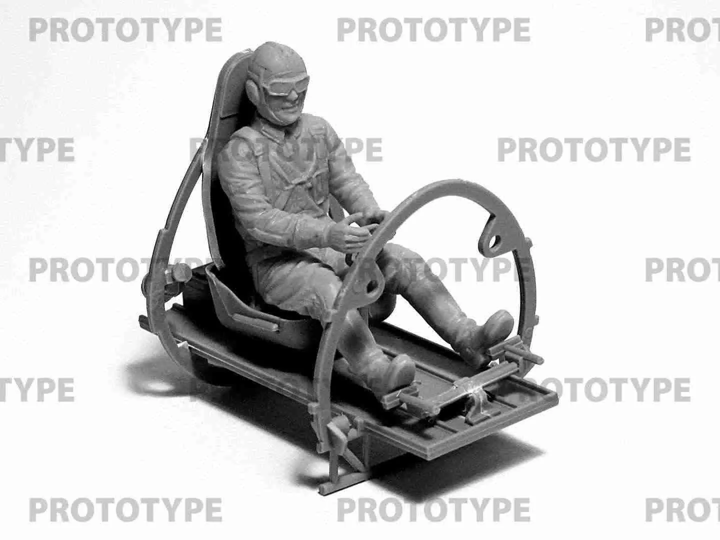 ICM 1/32 WWII Allied Pilots In The Cockpit (British, American, Soviet) # 32112 10 ICM 1/32 WWII Allied Pilots In The Cockpit (British, American, Soviet) # 32112 - Image 8