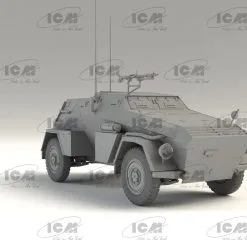 ICM 1/35 Sd.Kfz.247 Ausf B With MG34 Machine Gun # 35112 -Aircraft Kits Sales icm35112 2