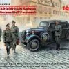 ICM 1/35 Typ 320 (W142) Saloon, WWII German Staff Car With German Staff Personnel # 35539 2 ICM 1/35 Typ 320 (W142) Saloon, WWII German Staff Car With German Staff Personnel # 35539 -Aircraft Kits Sales icm35539