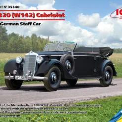 ICM 1/35 Mercedes-Benz Typ 320 (W142) Cabriolet # 35540