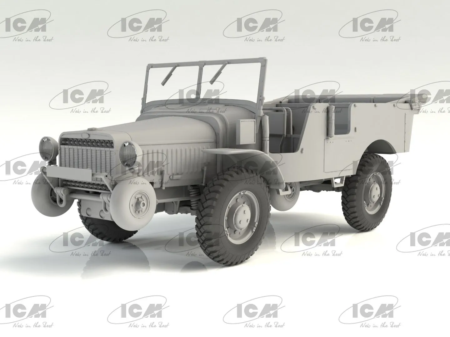ICM 1/35 Laffly V15T WWII French Artillery Towing Vehicle # 35570 4 ICM 1/35 Laffly V15T WWII French Artillery Towing Vehicle # 35570 - Image 2