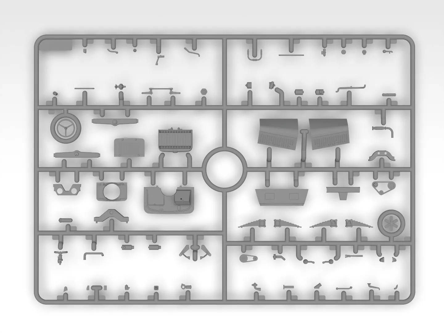 ICM 1/35 Laffly V15T WWII French Artillery Towing Vehicle # 35570 13 ICM 1/35 Laffly V15T WWII French Artillery Towing Vehicle # 35570 - Image 11