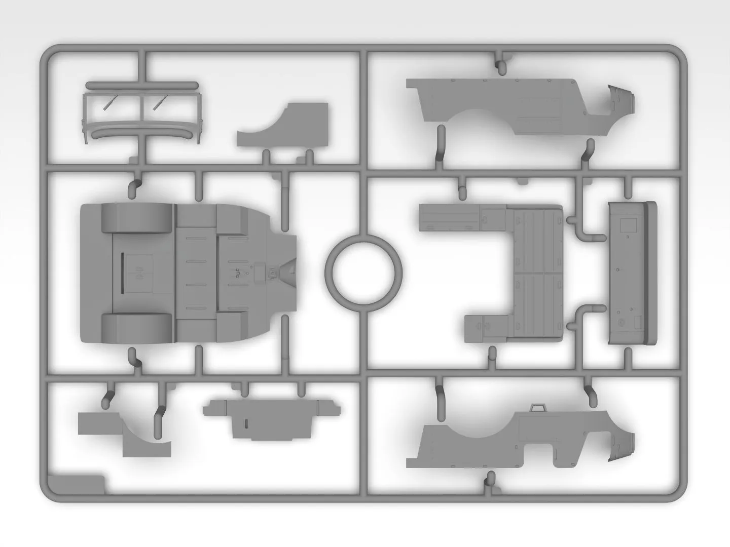 ICM 1/35 Laffly V15T WWII French Artillery Towing Vehicle # 35570 14 ICM 1/35 Laffly V15T WWII French Artillery Towing Vehicle # 35570 - Image 12
