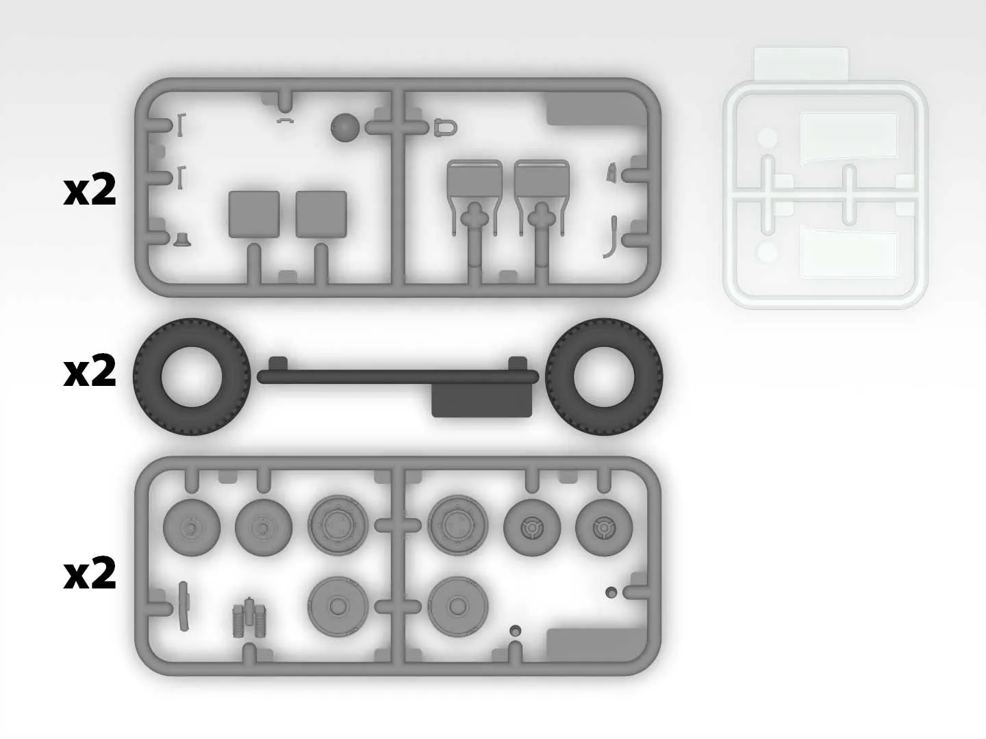 ICM 1/35 Laffly V15T WWII French Artillery Towing Vehicle # 35570 15 ICM 1/35 Laffly V15T WWII French Artillery Towing Vehicle # 35570 - Image 13