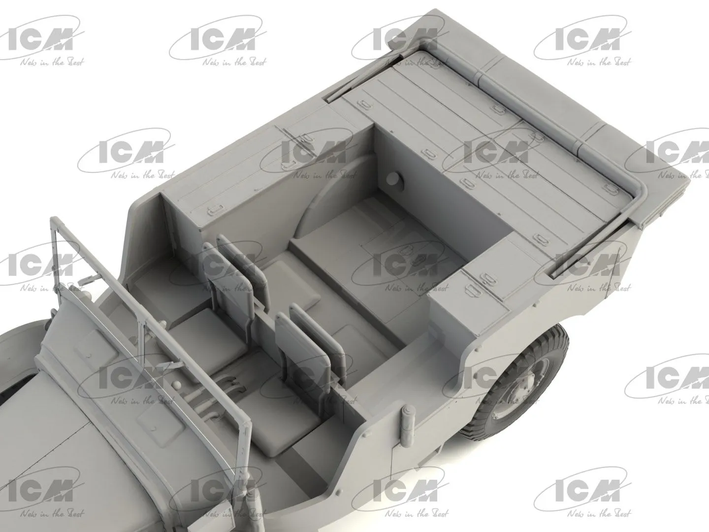 ICM 1/35 Laffly V15T WWII French Artillery Towing Vehicle # 35570 5 ICM 1/35 Laffly V15T WWII French Artillery Towing Vehicle # 35570 - Image 3