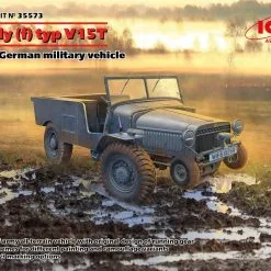 ICM 1/35 Laffly V15T (f) Typ WWII German Military Vehicle # 35573