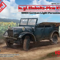 ICM 1/35 Le.gl. Einheits-Pkw Kfz.1 WWII Car # 35581