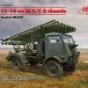 ICM 1/35 BM-13-16 On W.O.T. 8 Chassis, WWII Soviet MLRS # 35591 -Aircraft Kits Sales icm35591