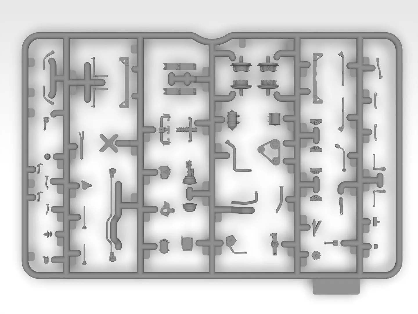 ICM 1/35 G7107 4x4 WWII Army Truck (100% New Molds) # 35593 13 ICM 1/35 G7107 4x4 WWII Army Truck (100% New Molds) # 35593 - Image 11