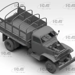 ICM 1/35 G7107 4x4 WWII Army Truck (100% New Molds) # 35593 17 ICM 1/35 G7107 4x4 WWII Army Truck (100% New Molds) # 35593 -Aircraft Kits Sales icm35593 2