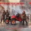 ICM 1/35 Model T 1914 Fire Truck With Crew # 35606 1 ICM 1/35 Model T 1914 Fire Truck With Crew # 35606 -Aircraft Kits Sales icm35606 1