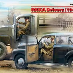 ICM 1/35 RKKA Drivers (1943-1945) (2 Figures) (100% New Molds) # 35643 -Aircraft Kits Sales icm35643