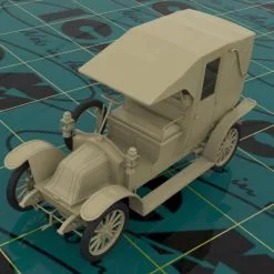ICM 1/35 Taxi De La Marne (1914) French Car (100% New Molds) # 35659 -Aircraft Kits Sales icm35659 4