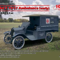 ICM 1/35 Model T 1917 Ambulance (early) WWI AAFS Car # 35665