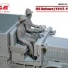 ICM 1/35 US Drivers (1917-1918) (2 Figures) (100% New Molds) # 35706 -Aircraft Kits Sales icm35706