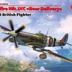 ICM 1/48 Spitfire Mk.IXC 'Beer Delivery', WWII British Fighter # 48060 -Aircraft Kits Sales icm48060new