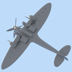 ICM 1/48 Spitfire Mk.IXC 'Beer Delivery', WWII British Fighter # 48060