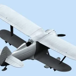 ICM 1/48 Polikarpov I-153 WWII Soviet Biplane Fighter (winter Version) # 48096 -Aircraft Kits Sales icm48096pic2