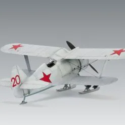 ICM 1/48 Polikarpov I-153 WWII Soviet Biplane Fighter (winter Version) # 48096 -Aircraft Kits Sales icm48096pic7