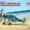 ICM 1/48 Henschel Hs 126A-1 With Bomb Rack, Condor Legion Reconnaissance Plane # 48213 -Aircraft Kits Sales icm48213new