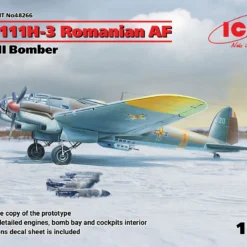 ICM 1/48 Heinkel He-111H-3 Romanian Air Force WWII Bomber # 48266