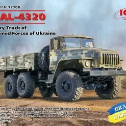 ICM 1/72 URAL-4320, Military Truck Of The Armed Forces Of Ukraine # 72708