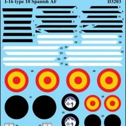 ICM 1/32 Polikarpov I-16 Type 10 Spanish Air Force (after 1939) # 3203