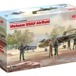 ICM 1/48 Vietnam USAF Airfield Diorama Set # DS4803 -Aircraft Kits Sales icmds4803 15