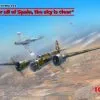 ICM 1/72 "Over All Of Spain, The Sky Is Clear" (SB-2M-100 "Katiushka" + Two Bf-109E-3 Pilot Ace) # DS7202 -Aircraft Kits Sales icmds7202 1