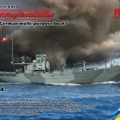 ICM 1/144 KFK Kriegsfischkutter, WWII German Multi-purpose Boat (100% New Molds) # S012