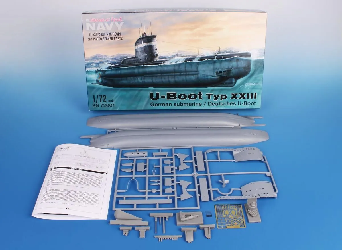 Special Hobby Special Navy 1/72 U-Boot Typ XXIII # 72001 4 Special Hobby Special Navy 1/72 U-Boot Typ XXIII # 72001 - Image 2