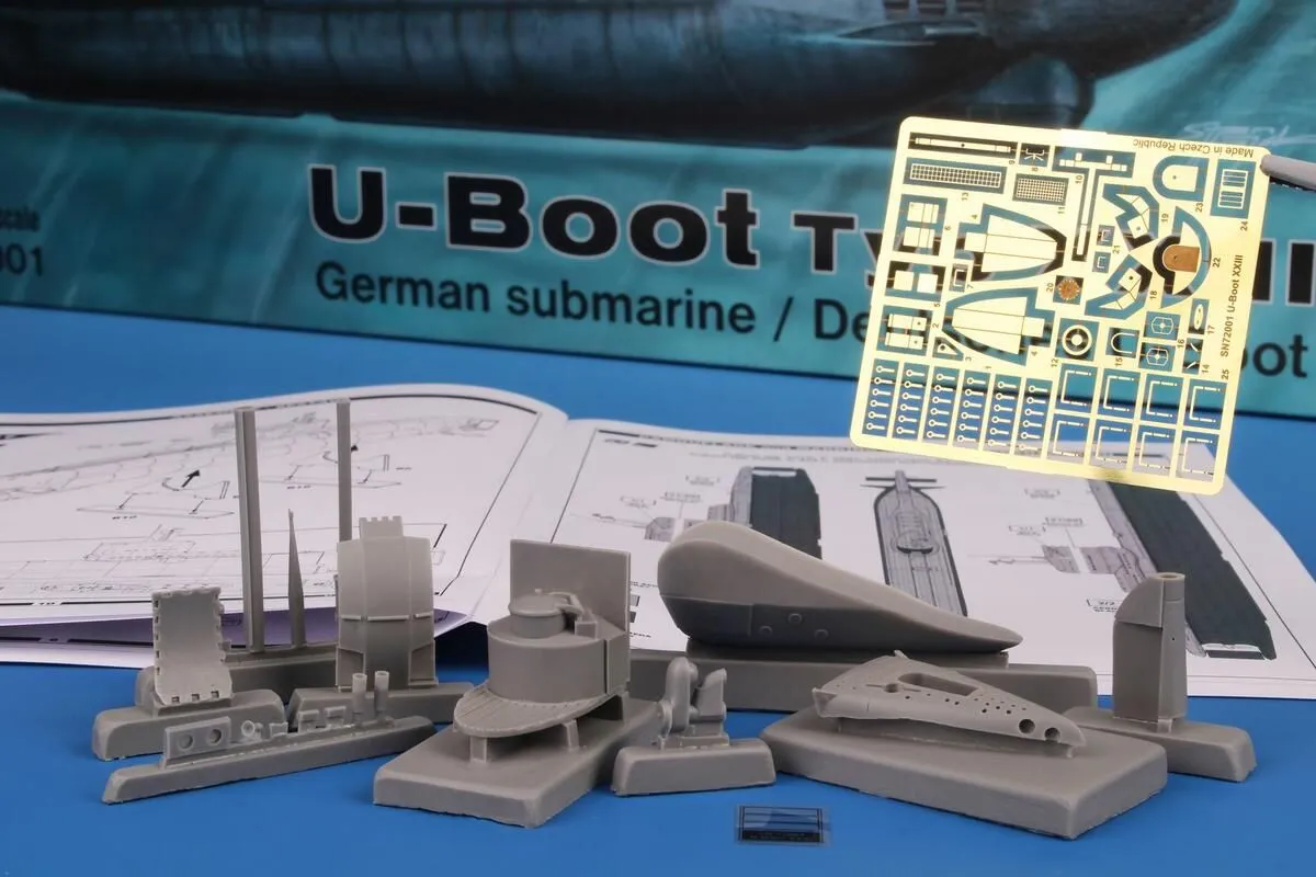 Special Hobby Special Navy 1/72 U-Boot Typ XXIII # 72001 8 Special Hobby Special Navy 1/72 U-Boot Typ XXIII # 72001 - Image 6