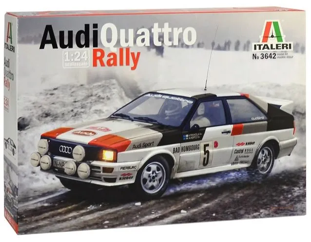 Italeri 1/24 Audi Quattro Rally # 3642 11 Italeri 1/24 Audi Quattro Rally # 3642 - Image 9