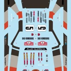Italeri 1/24 Audi Quattro Rally # 3642 14 Italeri 1/24 Audi Quattro Rally # 3642 -Aircraft Kits Sales it3642 5