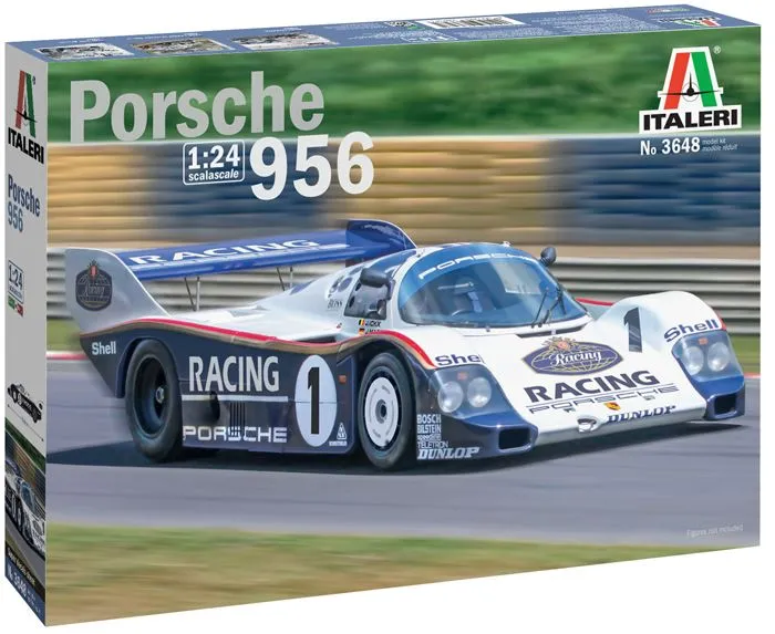Italeri 1/24 Porsche 956 # 3648 4 Italeri 1/24 Porsche 956 # 3648 - Image 2