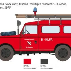 Italeri 1/24 Land Rover Fire Truck # 3660 14 Italeri 1/24 Land Rover Fire Truck # 3660 -Aircraft Kits Sales it3660 3